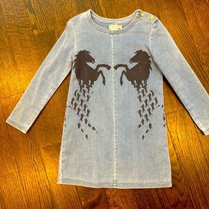 Chloe size 6 denim little girl’s dress